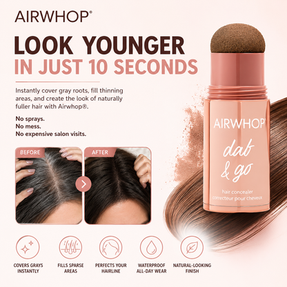 Marvyo® 10-Second Hair Concealer  Cover Grays • Fill Thin Areas • Perfect Your Hairline